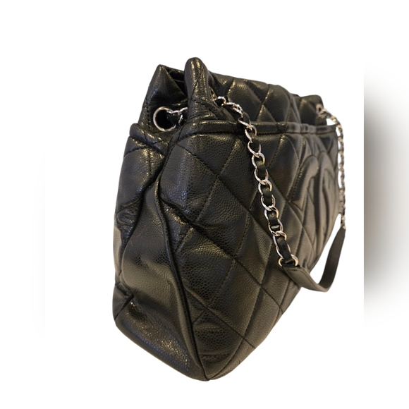 Chanel Caviar CC Soft Timeless Tote SHW - Picture 7 of 16